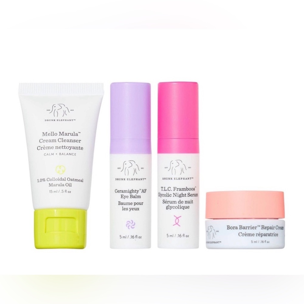 Sephora Drunk Elephant Cozy Comforts 4 Piece Skincare Set Brand New in Box
